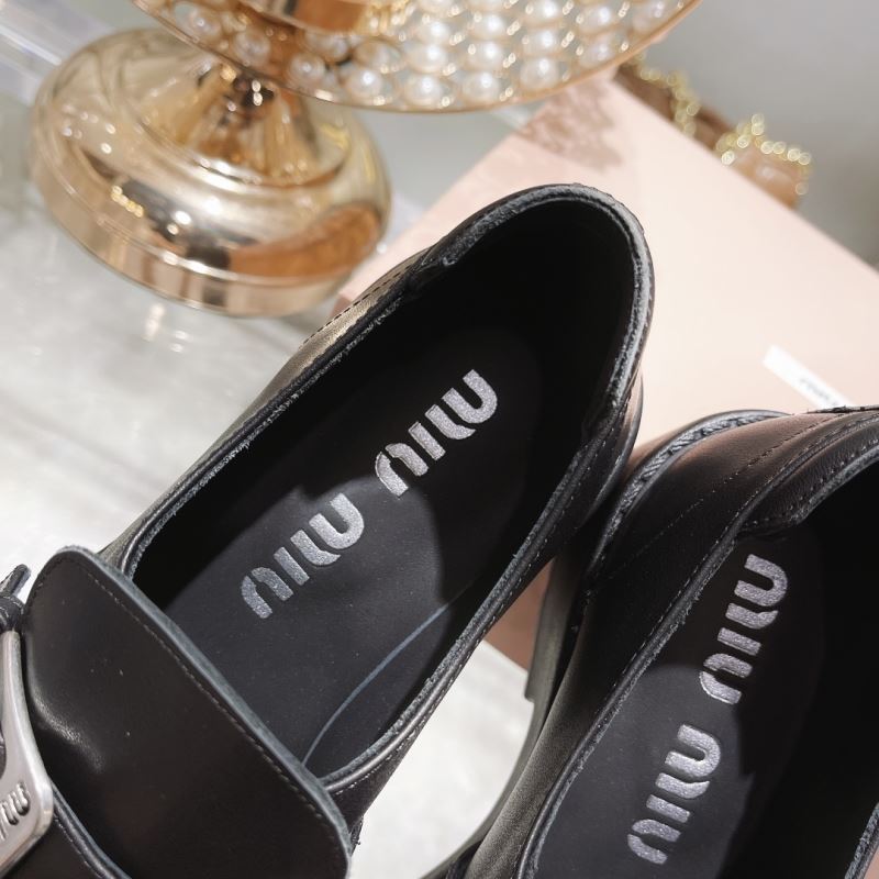 Miu Miu Leather Shoes